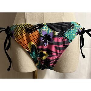 JOE BOXER, Women's L ,Ties at Hip,Hipster Bikini Bottoms, Bright Colors,